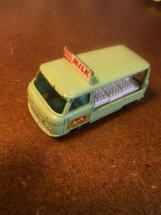 Vintage Matchbox Lesney No.  21 Commer Bottle Float Milk Delivery Truck 2