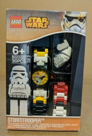 Lego 8020325 Star Wars Stormtropper Buildable Watch W/ Minifigure Minifig
