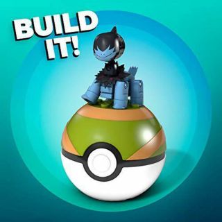 Mega Construx Pokemon Deino Figure Building Set with Poke Ball 2