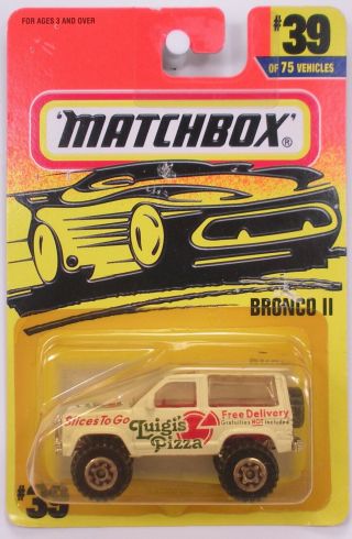 Matchbox Collector 39 Ford Bronco Ii 4x4