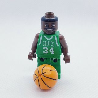 Lego Nba Paul Pierce,  Boston Celtics 34 Sports Basketball Minifigure