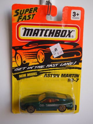 Matchbox Superfast 59 Aston Martin Db - 7 1993 Issue