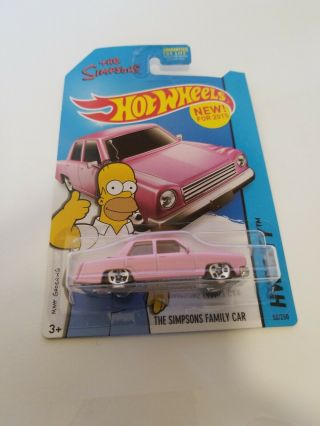 Hot Wheels The Simpson Hw City The Simpsons Family Car