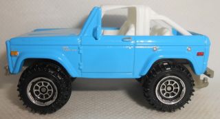 Matchbox 1972 Ford Bronco 4x4 Blue/white Loose 2020