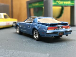 Greenlight County Roads 1988 88 Pontiac Firebird Formula Blue Car Die Cast 1/64