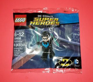 Lego Nightwing Official 30606 Dc Comics Minifigure