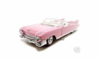 Box 1959 Cadillac El Dorado Biarritz Pink 1/18 Diecast By Maisto 36813