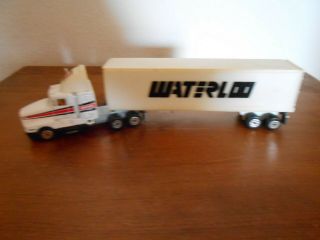 Kenworth T600a Truck & Waterloo Trailer Road Champs 1987 West Caldwell,  Nj 7 "