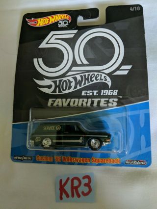Hot Wheels Real Riders 50 1968 Favorites Custom 