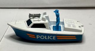 Matchbox Superfast 52 Police Launch 1976 England Lesney