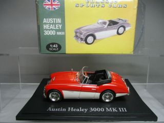 Atlas Editions Classic Sports Cars 1/43 Austin Healey 3000 Mk Iii (4656105)