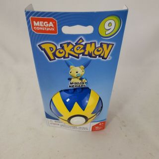 Pokemon Mega Construx Minun Poke Ball Series 9 Negapi 3