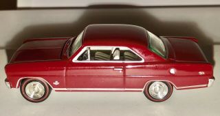 Johnny Lightning Muscle Cars Usa 1966 Chevrolet Chevy Nova Ss Red Loose Euc 1:64