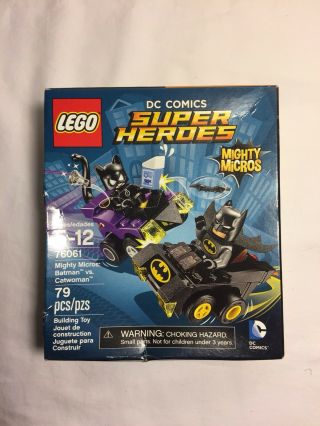 Lego Dc Comic Heroes Mighty Micros Batman Vs Catwoman 76061