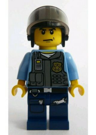 Lego® City Police Minifigure Undercover Elite Officer Cop Swat Vest