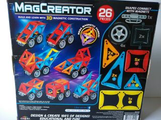 Cra - Z - Art 26 Pc Magcreator Set Building - and - Stacking - Toys 6, 2