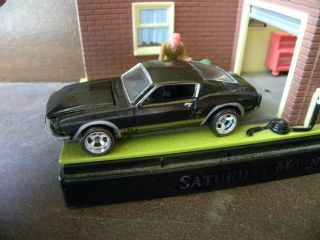 1968 Ford Mustang Gt Hot Wheels 1:64 Scale Die - Cast Rubber Tires