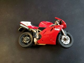 Maisto 1:24 Scale Ducati 996 Motorcycle Bike Model Red Bike 2