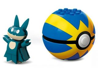 Mega Construx Pokemon Poke Ball Series 8 Munchlax Complete