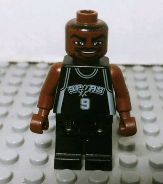 Lego Tony Parker San Antonio Spurs Nba Minifigure