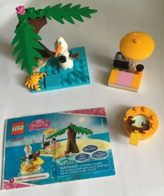 Lego Set 30397 Frozen Summertime Fun Olaf 100 Complete Polybag Set W Minifigure