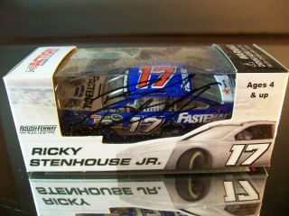 Ricky Stenhouse Jr 17 Fastenal Heroes Hired Here Autographed 2013 Ford Fusion
