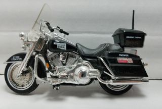 Maisto Harley Davidson Motorcycle Oklahoma Highway Patrol State Trooper