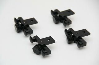 Lego Train Buffer / Connector X4 W/sealed Magnets 91994 Magnetic Coupling Joiner