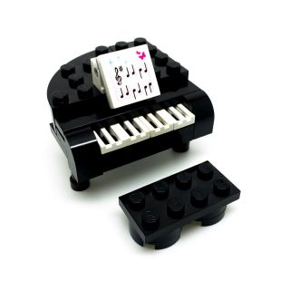 Lego Grand Piano With Music Manuscript Sheet City Modular