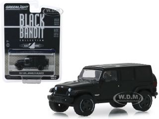 Box 2017 Jeep Wrangler Unlimited Black Bandit 1/64 By Greenlight 28010 E