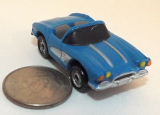 Small Funrise 1964 Chevy Corvette Convertible Sting Ray In Blue & Silver