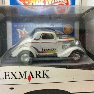 White 1934 Ford Coupe - Hot Wheels Lexmark