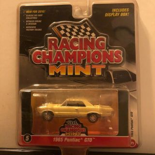 1/64 Racing Champions 1965 Pontiac Le Mans Gto Coupe Yellow