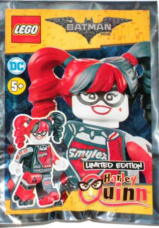Lego Harley Quinn Minifig Foil Pack Set 211804 Minifigure Dc Batman Villain