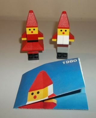 Lego Christmas 1980 - Build A Elves - Complete With Instructions