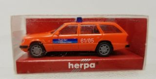 Mb 300 Te Fw Frankfurt Police Herpa 1997 43595 1:87 Vintage