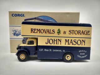 Corgi 97089 1:50 Bedford Pantechnicon Masons Delivery Truck Ln/box
