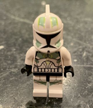 Lego Star Wars Green Clone Trooper Horn Company Minifigure