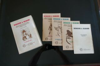 1975 Tsr Dungeons & Dragons White Box Set 5th Printing // Vf/vf,  Gygax