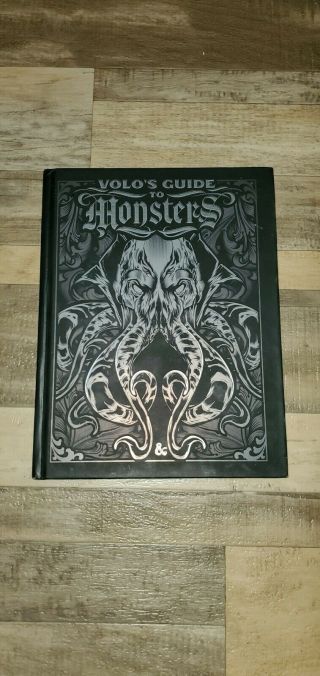 D&d Volo’s Guide To Monsters Alternate Limited Edition Cover 5e