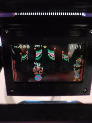 Nintendo Game Watch PANORAMA SCREEN MICKEY MOUSE DC - 95 1984 and 2
