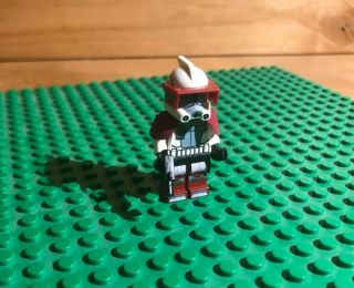 Lego Star Wars Clone Arc Trooper Commander  With Visor And Pistol