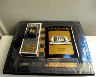 Vintage Fidelity Phantom 6100 Electronic Chess Challenger Set Usa