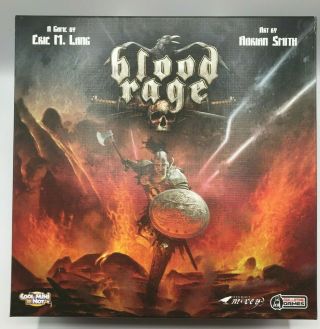 Blood Rage Board Game Kickstarter Ragnarok Pledge Fenrir Wildboar Clan Cmon