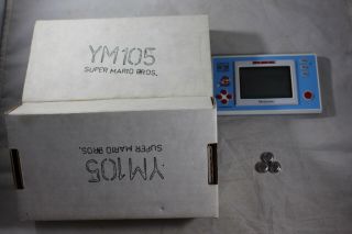 Mario Bros Nintendo Game & Watch Portable System W/ Box Great Shape Ym105
