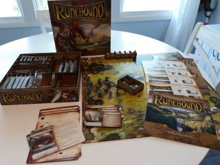 Runebound 3rd Edition - 100 Complete All 5 Expansions W/ E - Raptor Insert