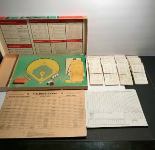 All 24 1969 Season Teams Strat - O - Matic Baseball Board Game Complete