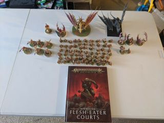 Flesh Eater Courts Army Warhammer Age Of Sigmar Painted Aos