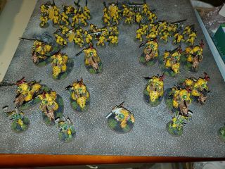 Warhammer Age Of Sigmar: Massive Ironjawz Army Of 57 Models Well Painted