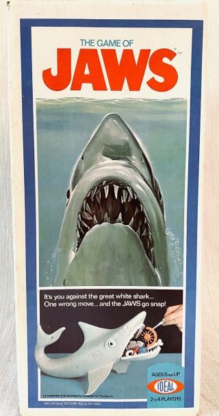 The Game Of Jaws Vintage 1975 Ideal And None Finer